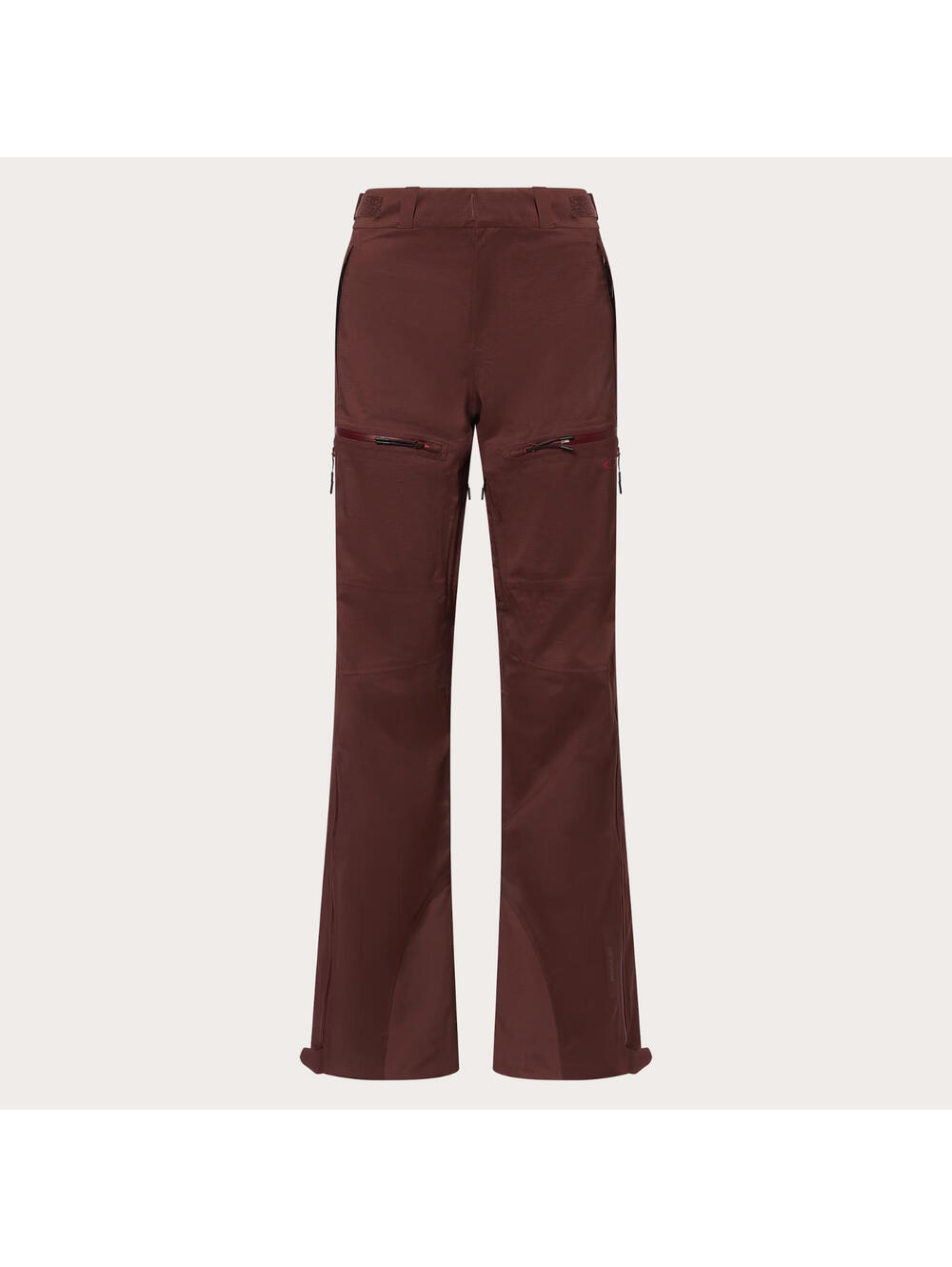 NWOT $395 Oakley Womens Outpost RC Shell Pant Snow Ski Size Small Grenache Recco